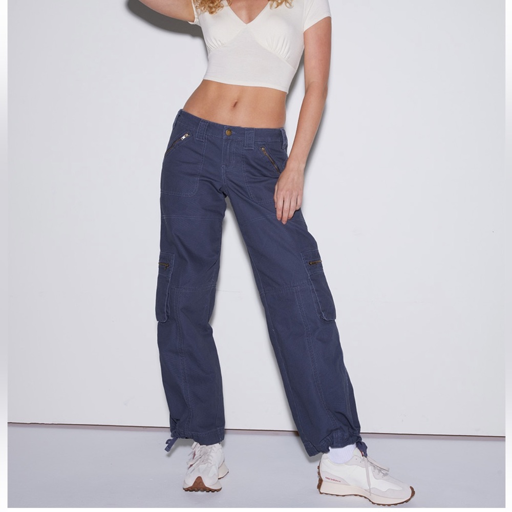 RSQ Low Rise Cargo Jeans XS